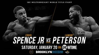 Spence Jr. vs Peterson. Where to watch live