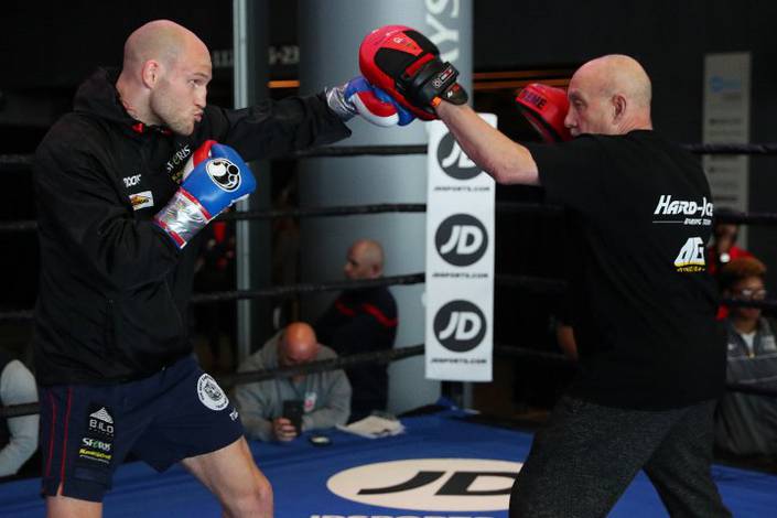 Jacobs and Sulecki at the media training (photos + video)