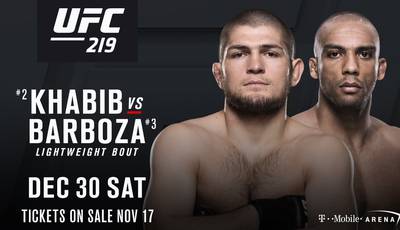 UFC 219: Нурмагомедов – Барбоза. Прямая трансляция, где смотреть онлайн