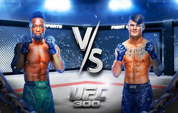 A quelle heure est l'UFC 300 ce soir ? Yusuff vs Lopes - Heures de début, horaires, carte de combat