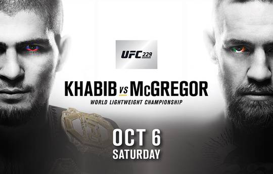 Khabib Nurmagomedov - Conor MacGregor: where to watch UFC 229 live