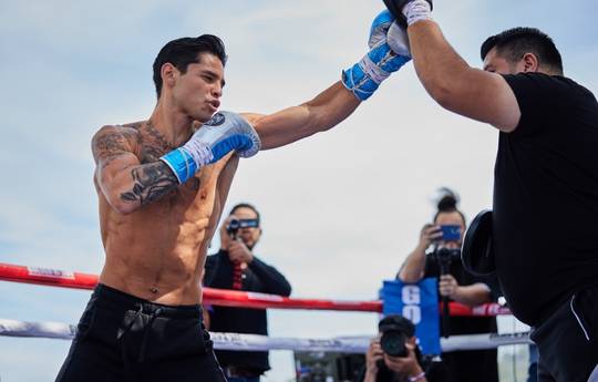 Ryan Garcia hat ein offenes Training