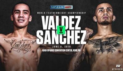 Valdez vs Sanchez. Where to watch live