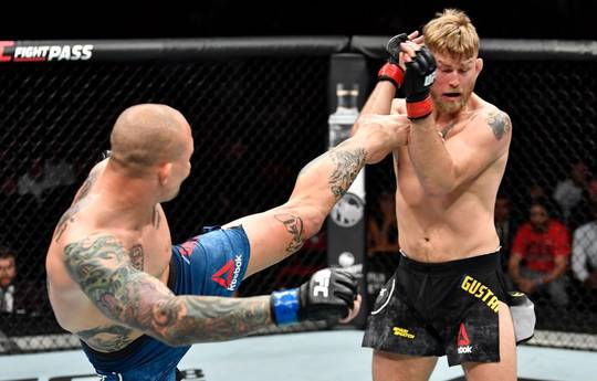 UFC Fight Night 153: Smith "choked" Gustafsson and all results of the tournament