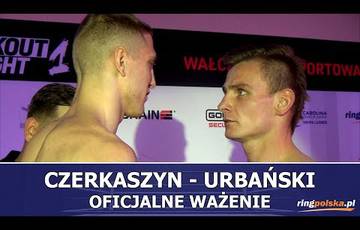 Cherkashyn and Urbanski make weight (video)