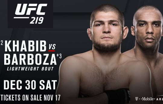 UFC 219: Nurmagomedov - Barboza. Where to watch online
