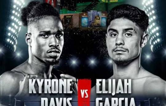Elijah Garcia vs Kyrone Davis - Date, Start time, Fight Card, Location