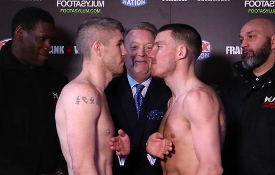 Flanagan, Petrov, Williams make weight, Beefy nearly 2 lbs heavy