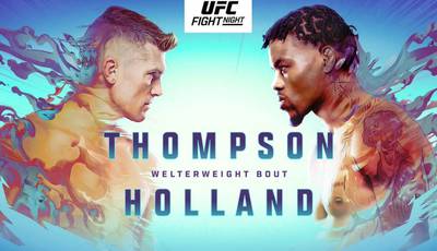 Thompson detiene a Holland y más resultados de UFC on ESPN 42
