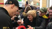 Usyk and Briedis at media workout (photos)