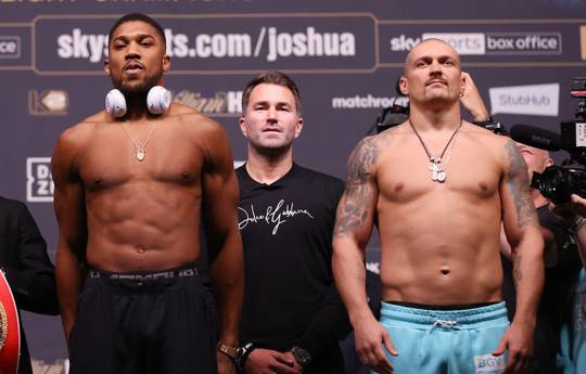 Usyk-Joshua has 2 problems with TV channels?