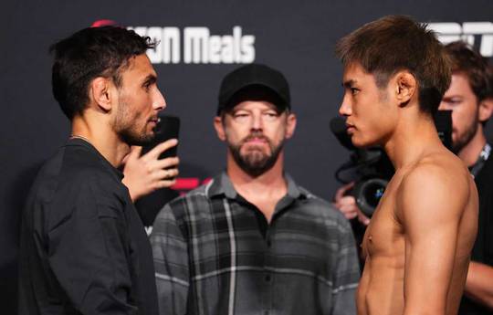 UFC on ESPN 53 weigh-in results: one fight canceled (video)