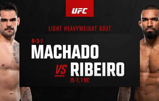 Um wie viel Uhr ist UFC Fight Night 246 heute Abend? Machado vs Ribeiro - Startzeiten, Zeitpläne, Kampfkarte