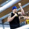 Usyk hielt eine offene Trainingseinheit ab 4