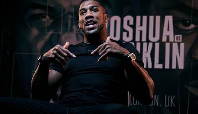 Joshua is ready to fight in the summer, but wants to consult with the coach