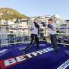 Whyte and Povetkin hold an open training session