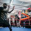 Wilder, Helenius, Plant, Dirrell, Sanchez, Russell. Photo from open training 34