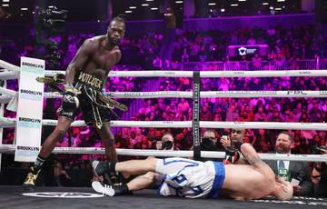 Wilder quickly finished Helenius