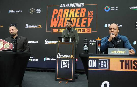 "All or Nothing" - Winner of Parker vs Wardley Guaranteed Shot at Undisputed Title