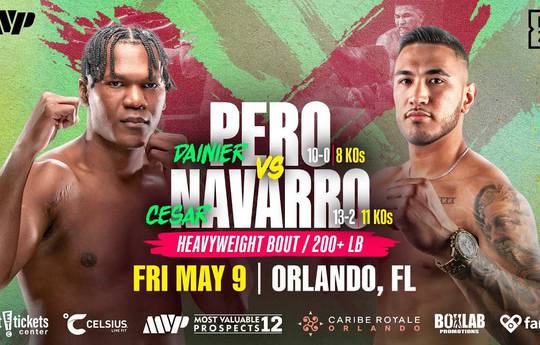Dainier Pero vs Cesar Navarro - Datum, Starttijd, Fight Card, Locatie