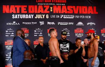 Diaz versloeg Masvidal en andere resultaten van boksavond