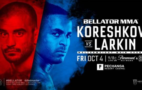 Bellator 229: Корешков проиграл Ларкину и остальные результаты турнира