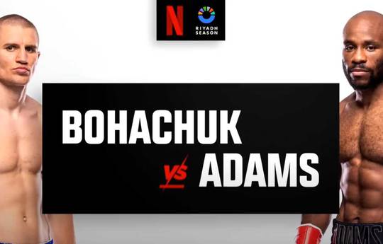 What time is Serhii Bohachuk vs Brandon Adams tonight? Ringwalks, schedule, streaming links