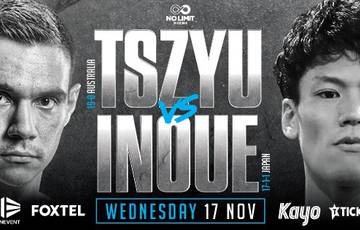 Tim Tszyu vs Takeshi Inoue on November 17 in Australia