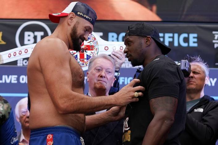 Fury and White make it to the weigh-ins
