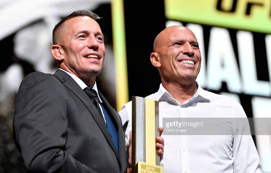 George St. Pierre inducted into the UFC Hall of Fame