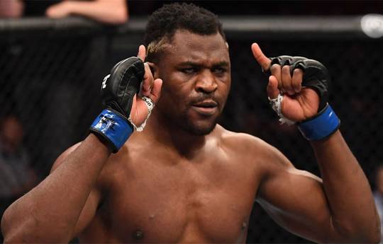 Ngannou announces 'great news'