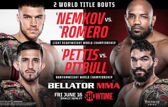 Romero loses to Nemkov and other Bellator 297 results