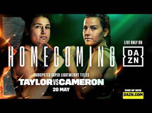 Taylor-Cameron promo van DAZN