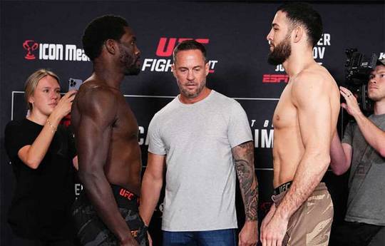 UFC On ESPN 57: weigh-in results