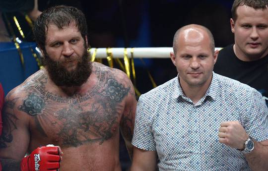 Fedor: The family should not have such a relationship
