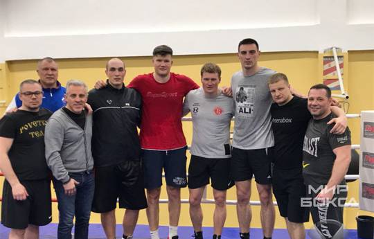 Three Ukrainians are among Povetkin's sparring partners