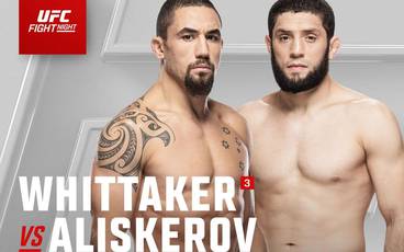 UFC op ABC 6: Whittaker vs Aliskerov - Datum, aanvangstijd, vechtkaart, locatie