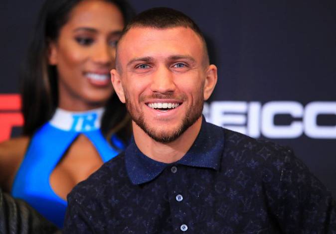 Lomachenko and Linares at the final press conference (photos + video)