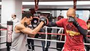 Sillah held media training in Moscow before the fight with Papin
