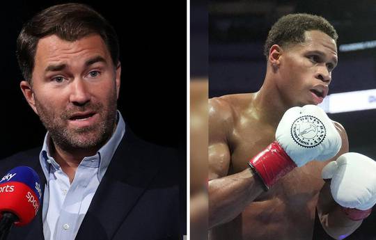 Eddie Hearn expone el comportamiento de Devin Haney entre bastidores: "Necesita madurar"