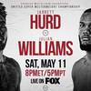 Hurd vs Williams. Where to watch live