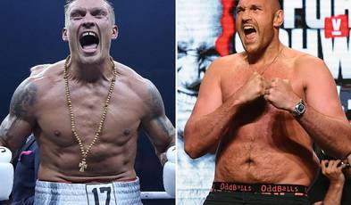 Redkach gave a prediction for the fight between Usyk and Fury, calling the Ukrainian a pig-dog and a rabbit