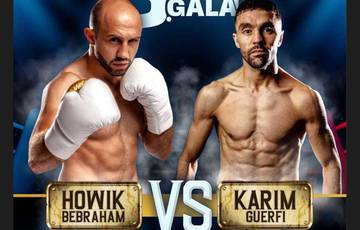 Howik Bebraham vs Karim Guerfi - Data, hora de início, cartão de combate, local