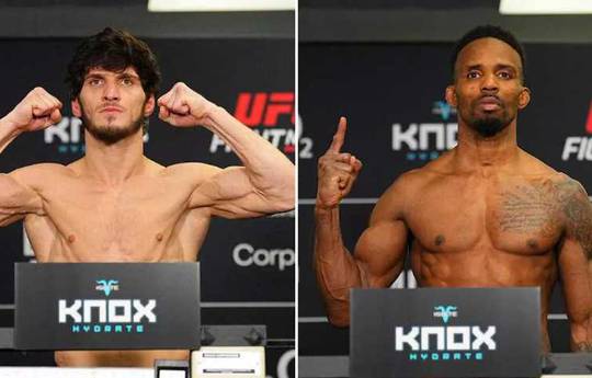 UFC Fight Night 270: результати зважування