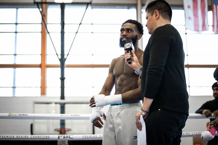 Ennis and Chukhadzhyan held an open workout
