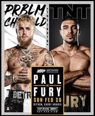 Jake Paul - Tommy Fury 26. Februar in Saudi-Arabien