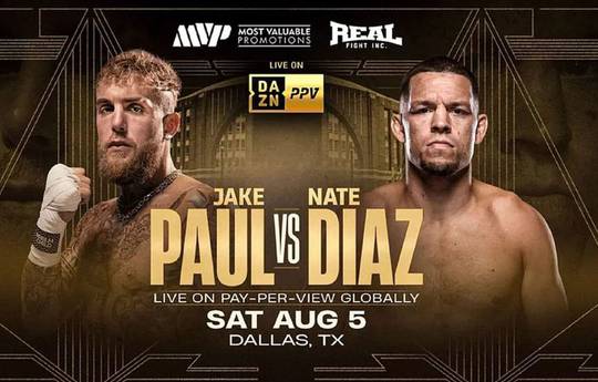 Jake Paul vs. Nate Diaz: watch online, stream links
