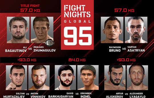 Fight Nights 98 Жумагулов vs Багаутинов: где смотреть, ссылки на трансляцию