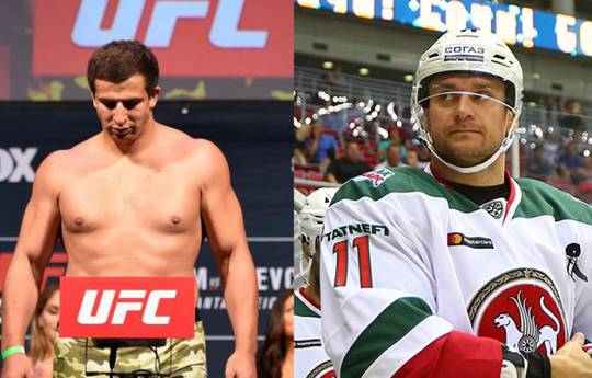 Экс-боец UFC готов подраться с хоккеистом