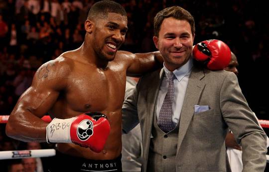 Joshua will sign a new agreement with Hearn for $135 million